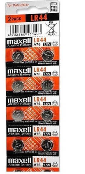 Maxell LR44 Pil 10lu Paket