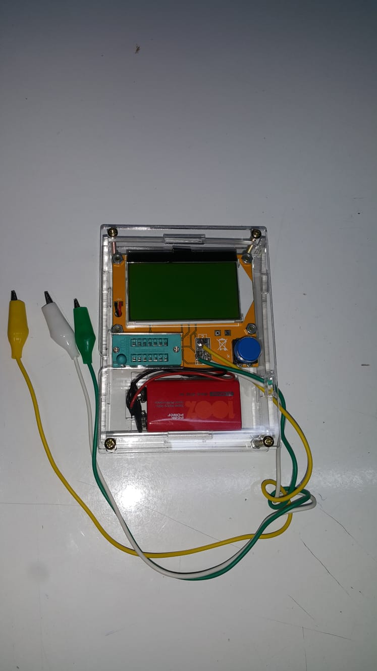 LCR T4 Elektronik Komponent Test Cihazı (Muhafaza Kutulu)