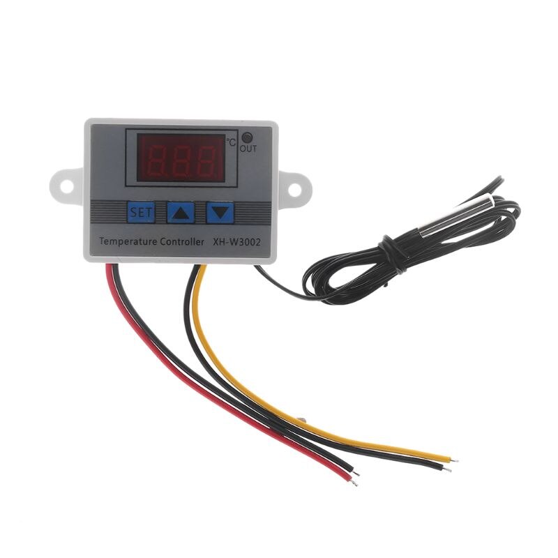XH-W3002 AC 110-220V 1500W Dijital Sıcaklık Kontrol Modülü (1m Kablolu)